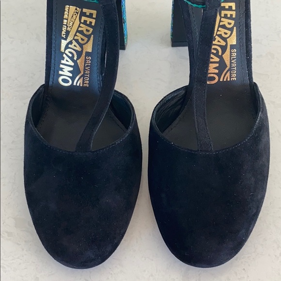 Salvatore Ferragamo Fergie T-strap heels - Picture 5 of 8